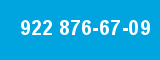 922 876-67-09 922 876-67-09